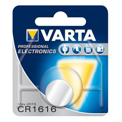 CR1616 VARTA Knopfzelle Lithium 1er Pack