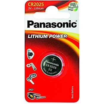 CR2025 PANASONIC Knopfzelle Lithium 1er Pack