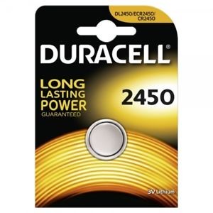 CR2450 DURACELL Knopfzelle Lithium 1er Pack