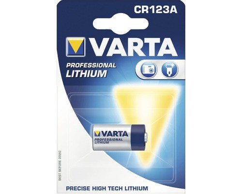 CR123a VARTA Professional Lithium 1er Pack
