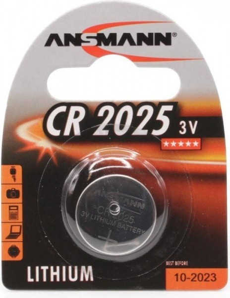 CR2025 ANSMANN Knopfzelle Lithium