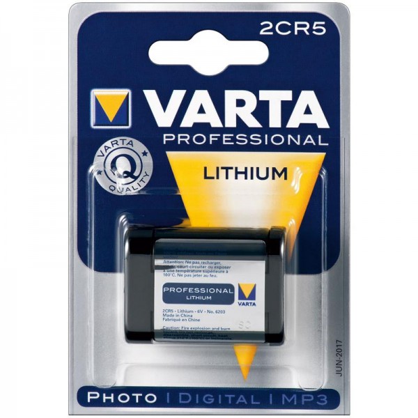 2CR5 VARTA Professional Lithium