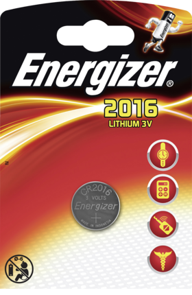 CR2016 ENERGIZER Knopfzelle Lithium 1er Pack