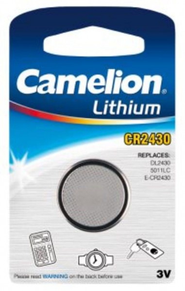 CR2430 CAMELION Knopfzelle Lithium 1er Pack