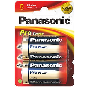 Monozellen PANASONIC LR20 Mono-D Pro Power 2er Pack