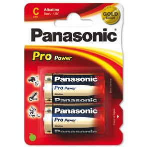 Babyzellen PANASONIC LR14 Baby-C Pro Power 2er Pack