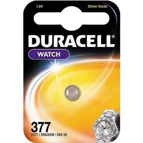 377 Duracell Uhrenbatterie